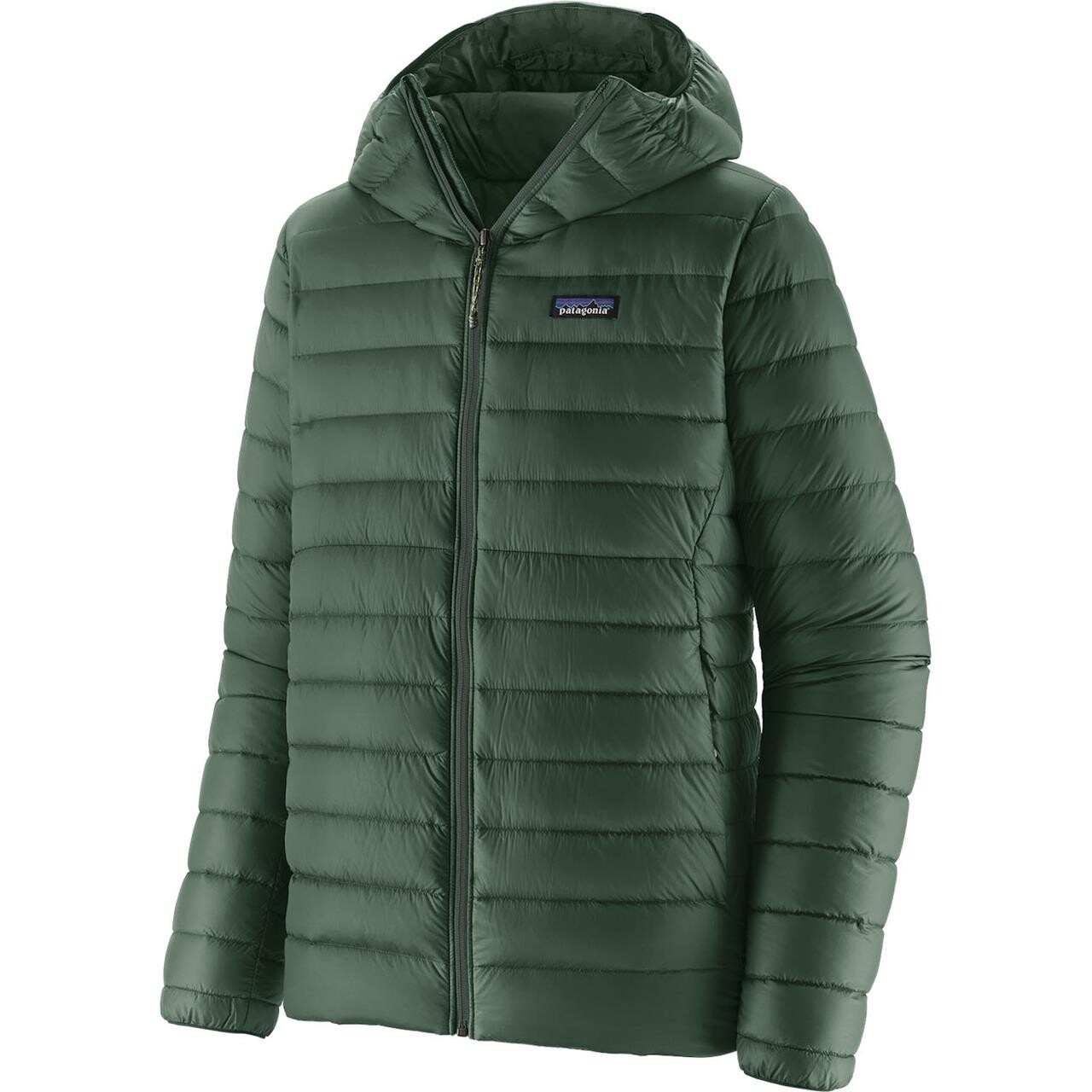 Patagonia Mens Down Sweater Hoody (Grøn (TREELINE GREEN) Medium)