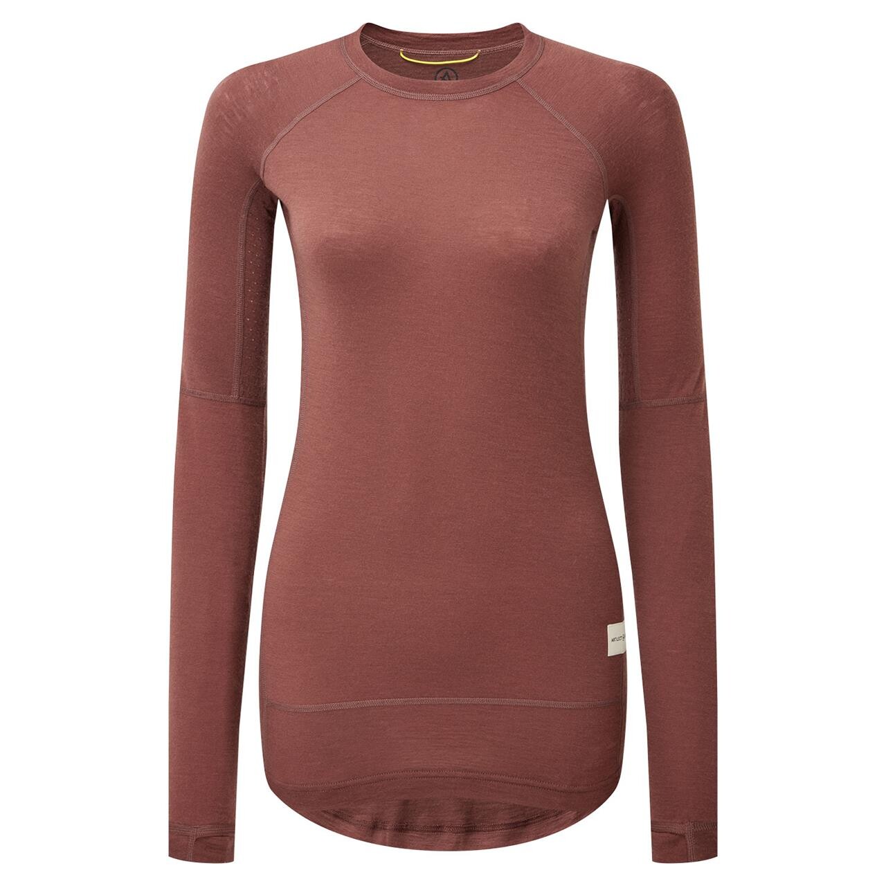 Se Artilect Womens Boulder 125 Crew L/S (Lilla (ANDORRA) Medium) hos Friluftsland.dk