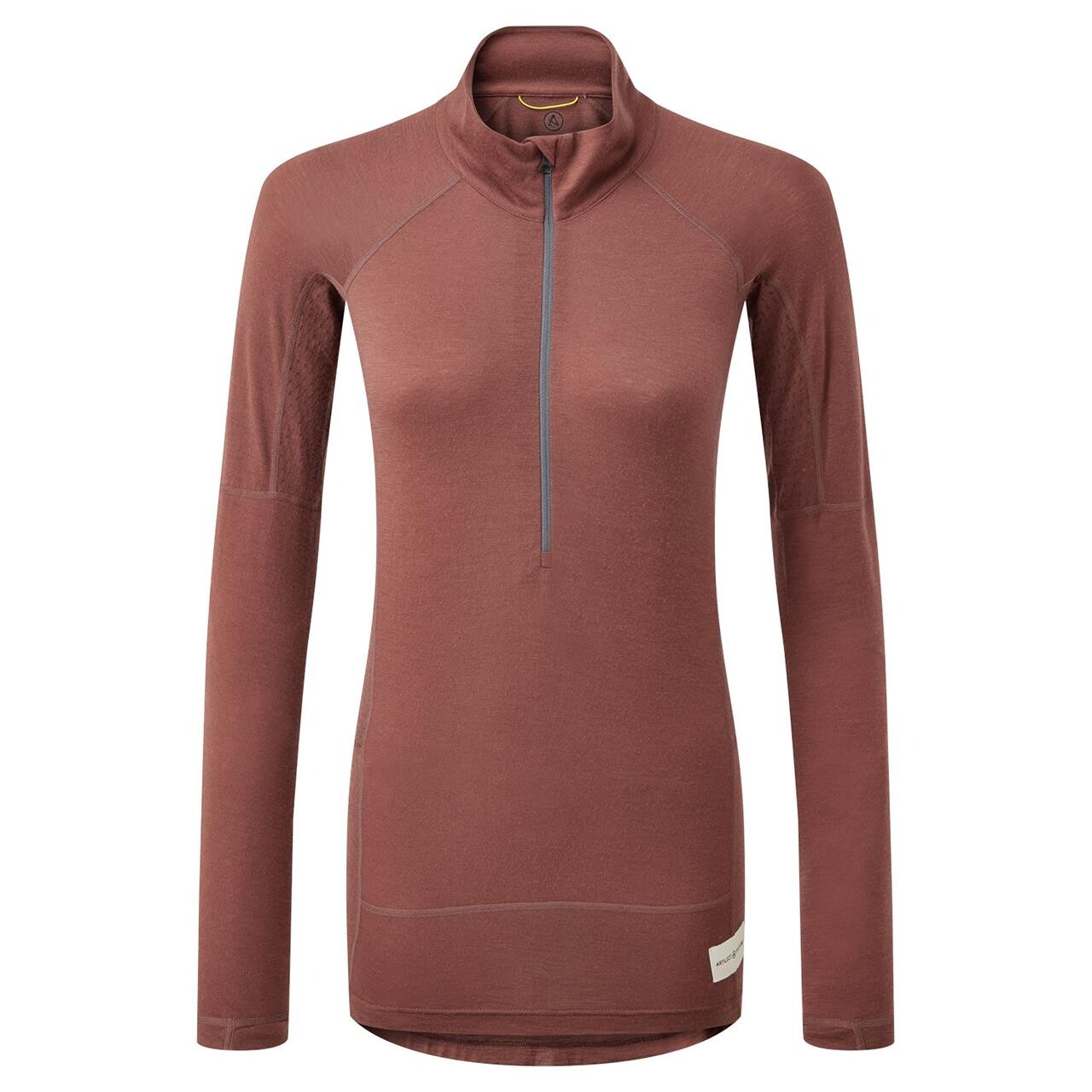 Se Artilect Womens Boulder 125 1/4 Zip (Lilla (ANDORRA) X-large) hos Friluftsland.dk