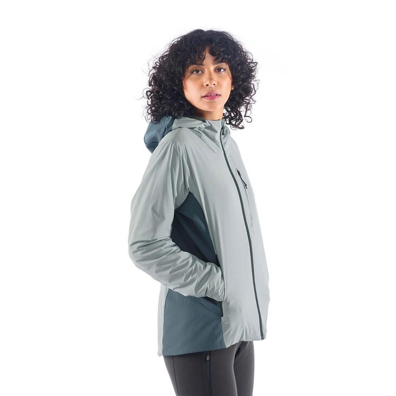 Se Artilect Womens Darkstart Fusion Jacket (Grå (GLACIER/DARK SLATE) Large) hos Friluftsland.dk