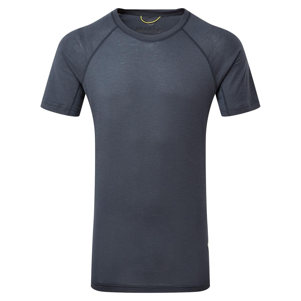 Se Artilect Mens Boulder 125 Tee (Blå (DUSK BLUE) Large) hos Friluftsland.dk