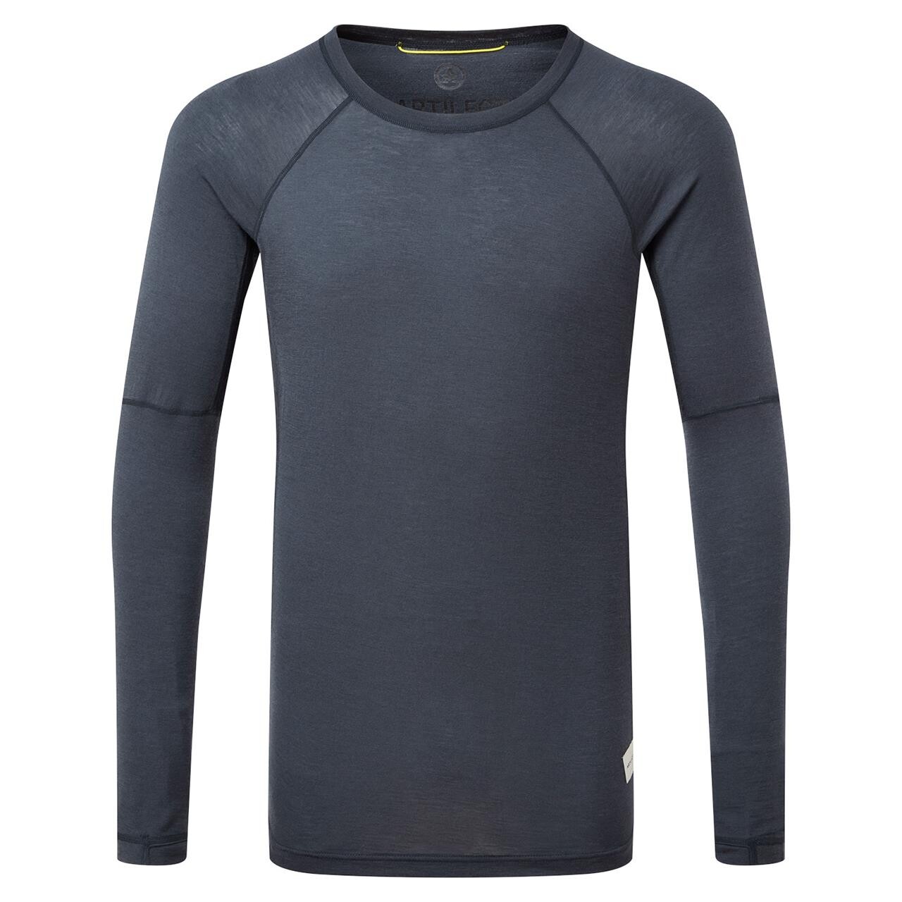 Se Artilect Mens Boulder 125 Crew L/S (Blå (DUSK BLUE/BLACK) Small) hos Friluftsland.dk