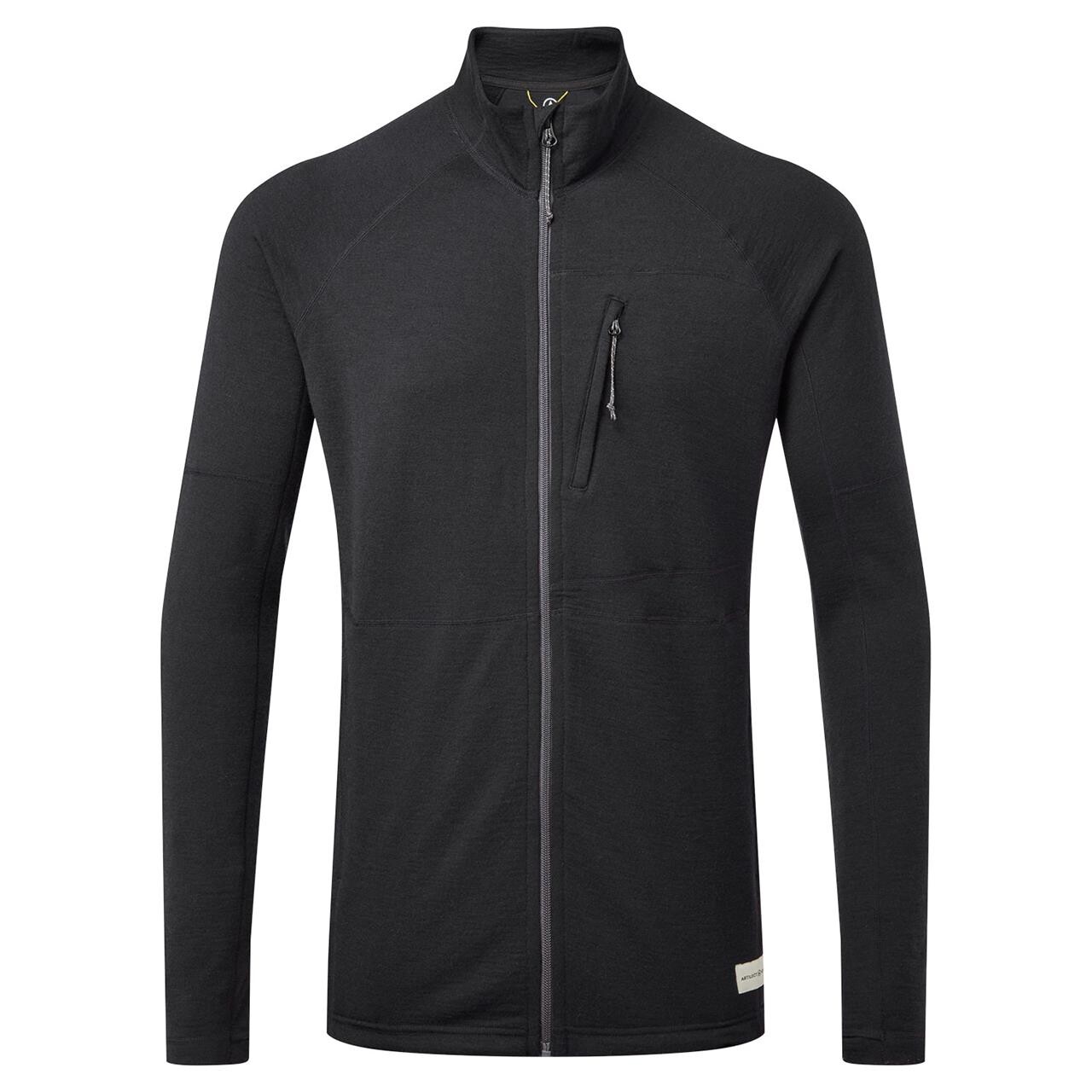 Se Artilect Mens Eldorado Merino Jacket (Sort (BLACK) X-large) hos Friluftsland.dk