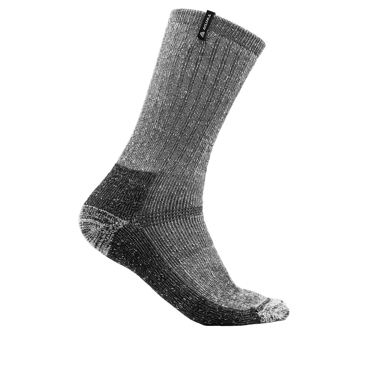 Se Aclima HotWool Socks (Grå (GREY MELANGE) 28-31) hos Friluftsland.dk