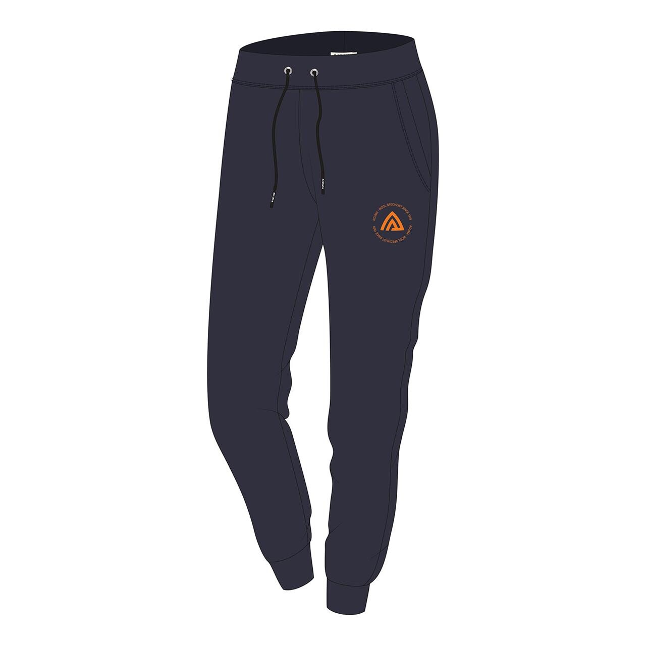 Aclima Mens Fleecewool Joggers Blå Navy Blazer Medium