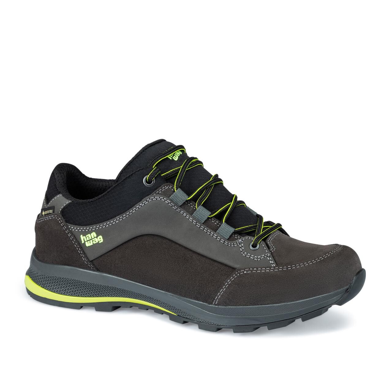 Se Hanwag Mens Banks Low GTX (Gul (ASPHALT/YELLOW) 43) hos Friluftsland.dk