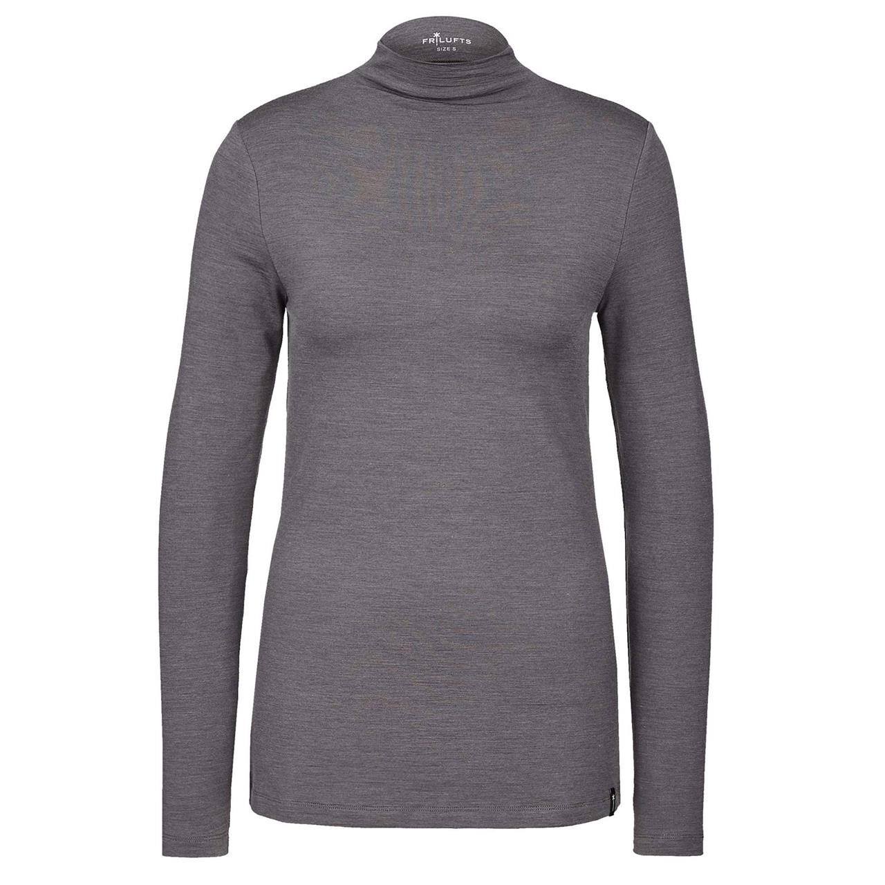 Frilufts Womens Ojobi Turtleneck Longsleeve (Grå (SMOKED PEARL) Medium)