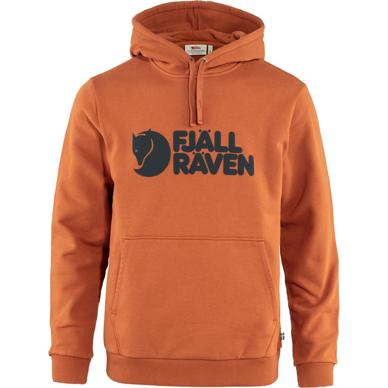 Fjällräven Mens Fjällräven Logo Hoodie (Brun (TERRACOTTA BROWN/243) Medium)