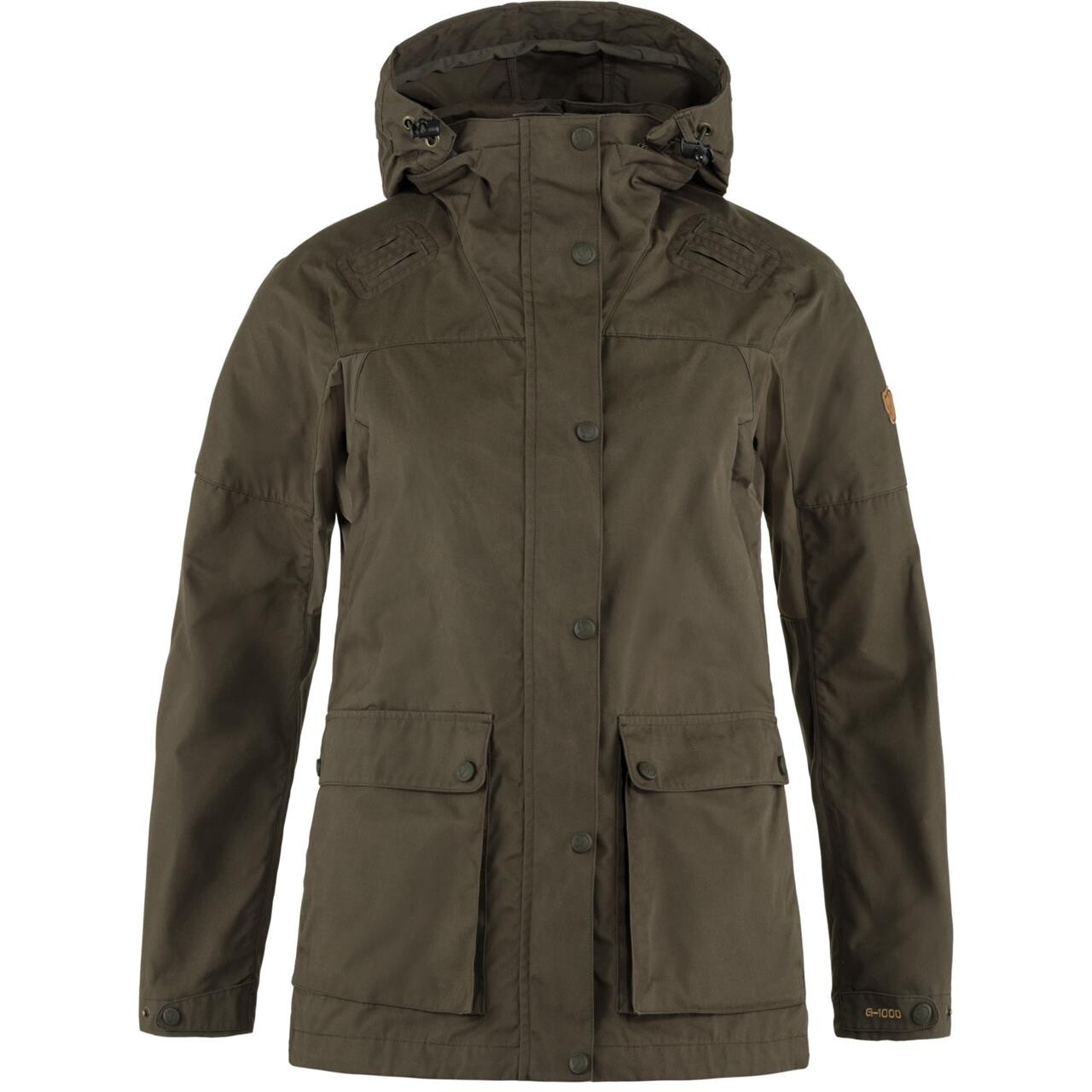 Fjallraven Womens Forest Hybrid Jacket Grøn Dark Olive 633 Large
