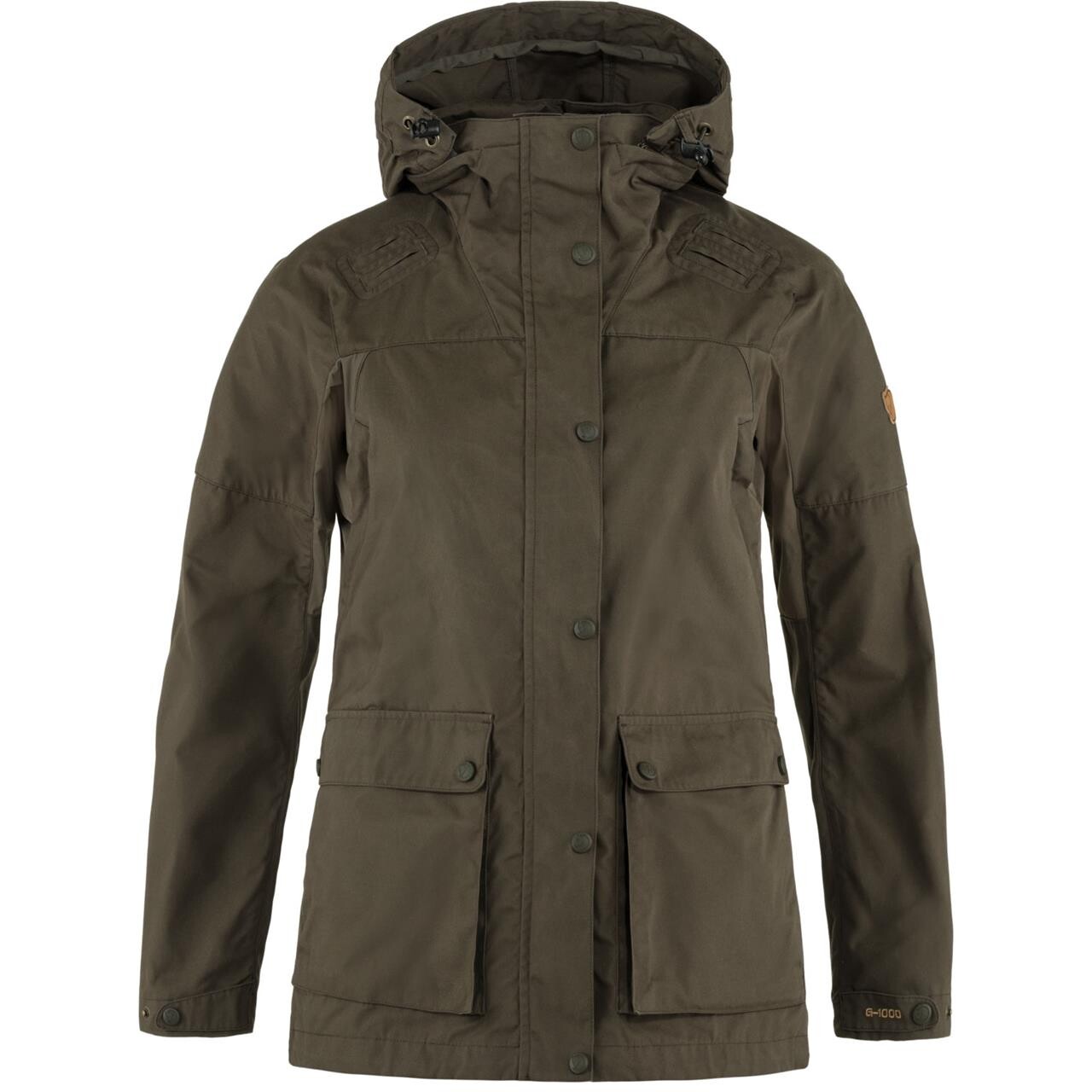 Fjällräven Womens Forest Hybrid Jacket (Grøn (DARK OLIVE/633) Large)