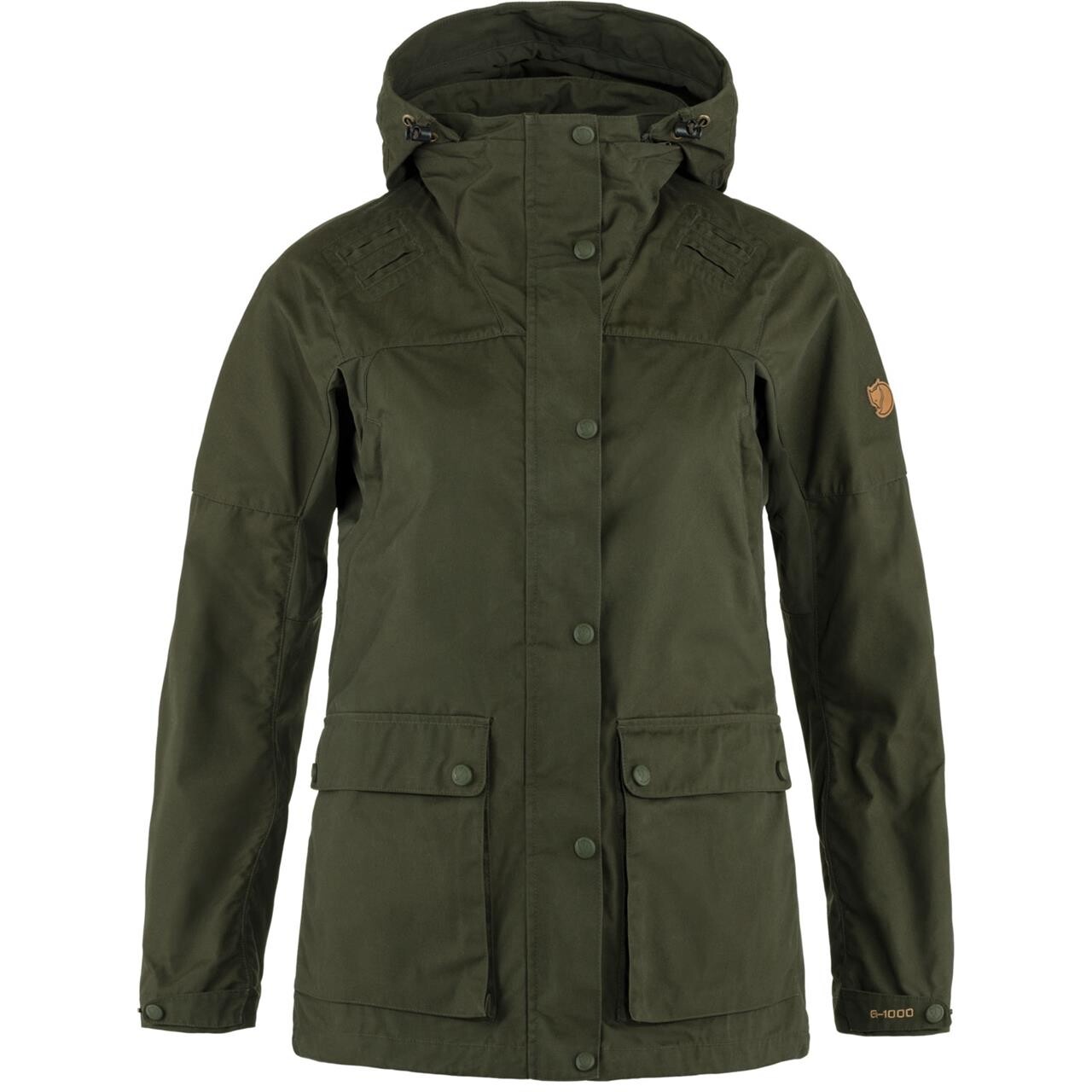 Fjällräven Womens Forest Hybrid Jacket (Grøn (DEEP FOREST/662) Large)