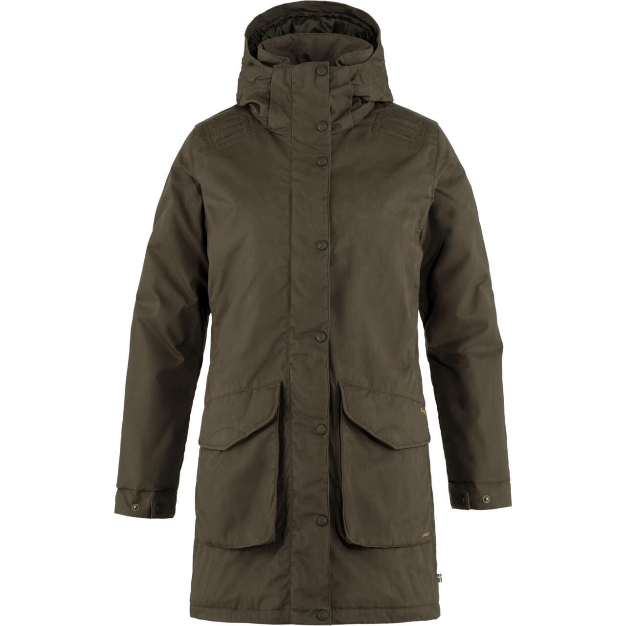 Fjallraven Womens Högvilt Jacket Grøn Dark Olive 633 Medium