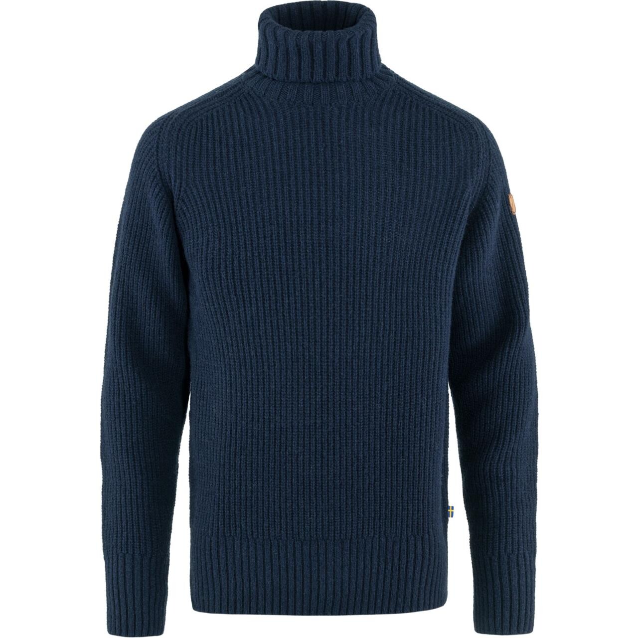 Fjällräven Mens Övik Roller Neck Sweater (Blå (DARK NAVY/555) Large)