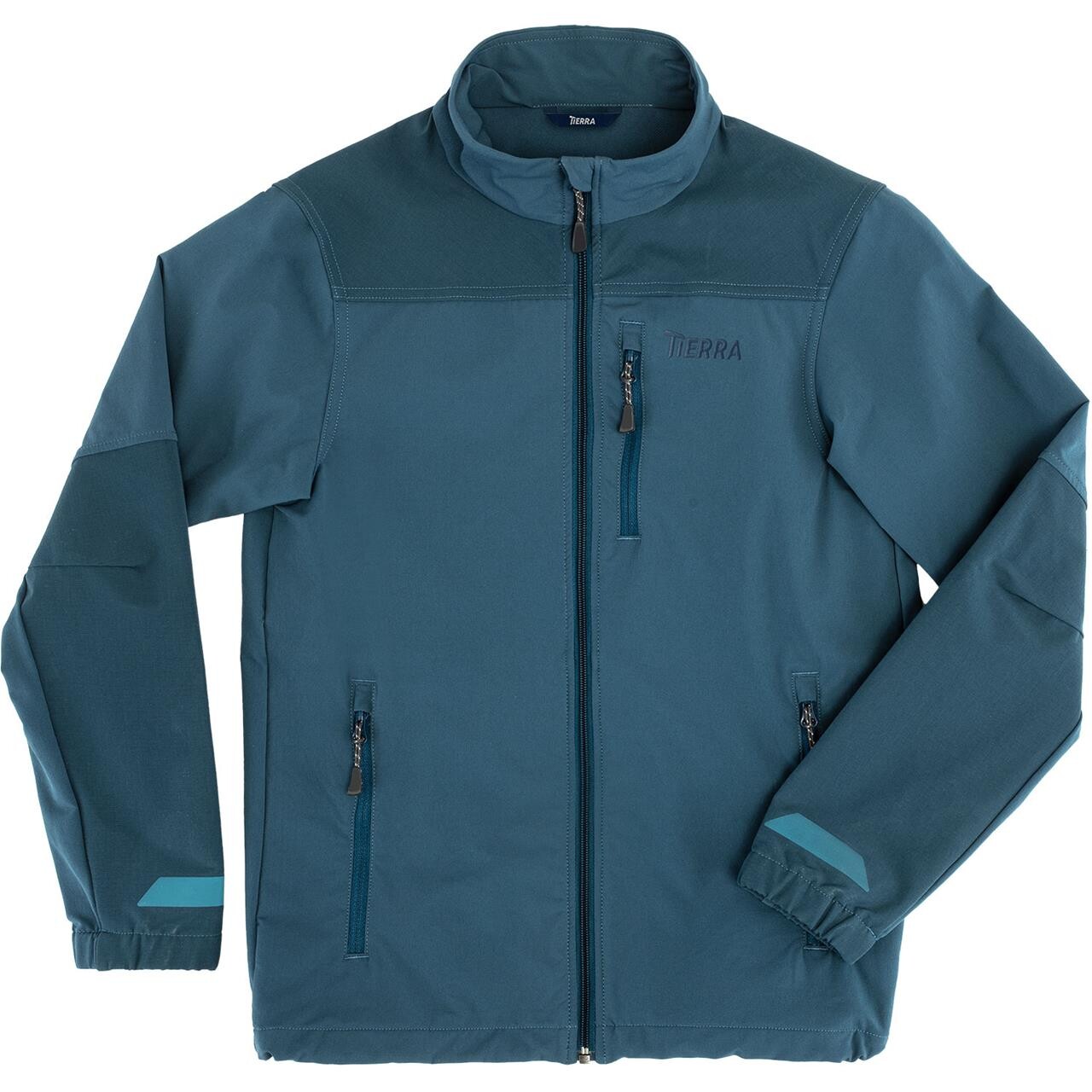 Tierra Youths 2FS Jacket (Blå (MAJOLICA BLUE) 164 cm)