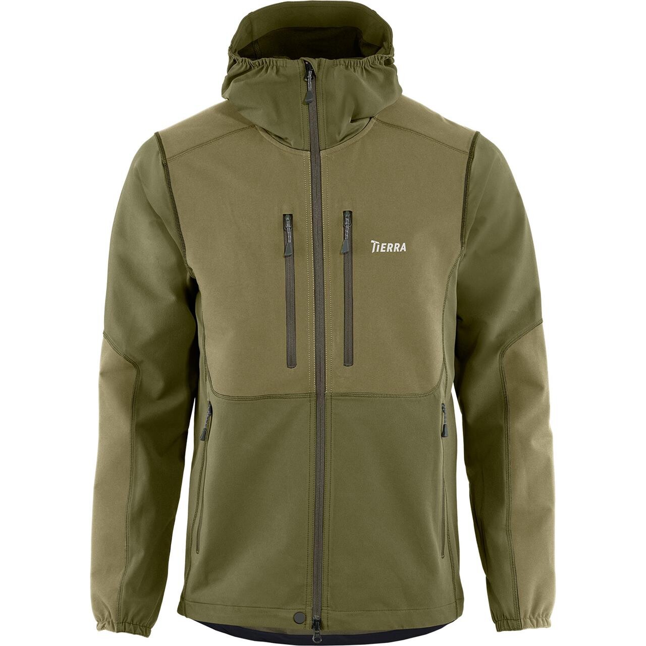 Billede af Tierra Mens Ace Hood Jacket Gen.2 (Grøn (FALL GREEN) X-large)