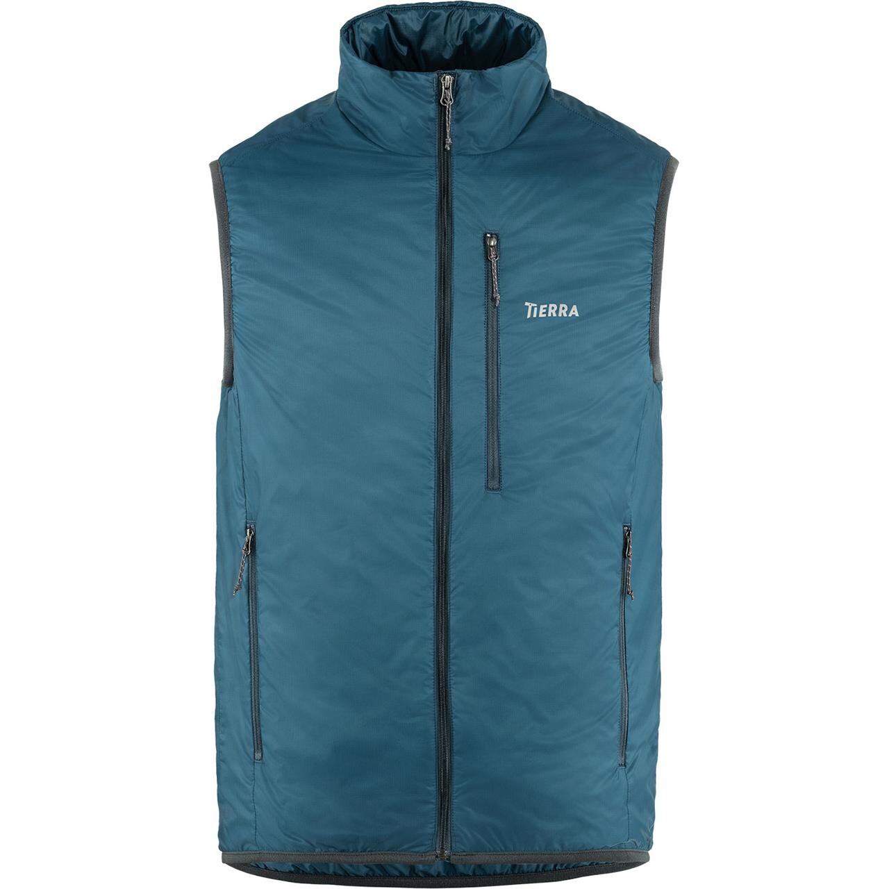 10: Tierra Mens Belay 60 Vest (Blå (DEEP SEA) Small)