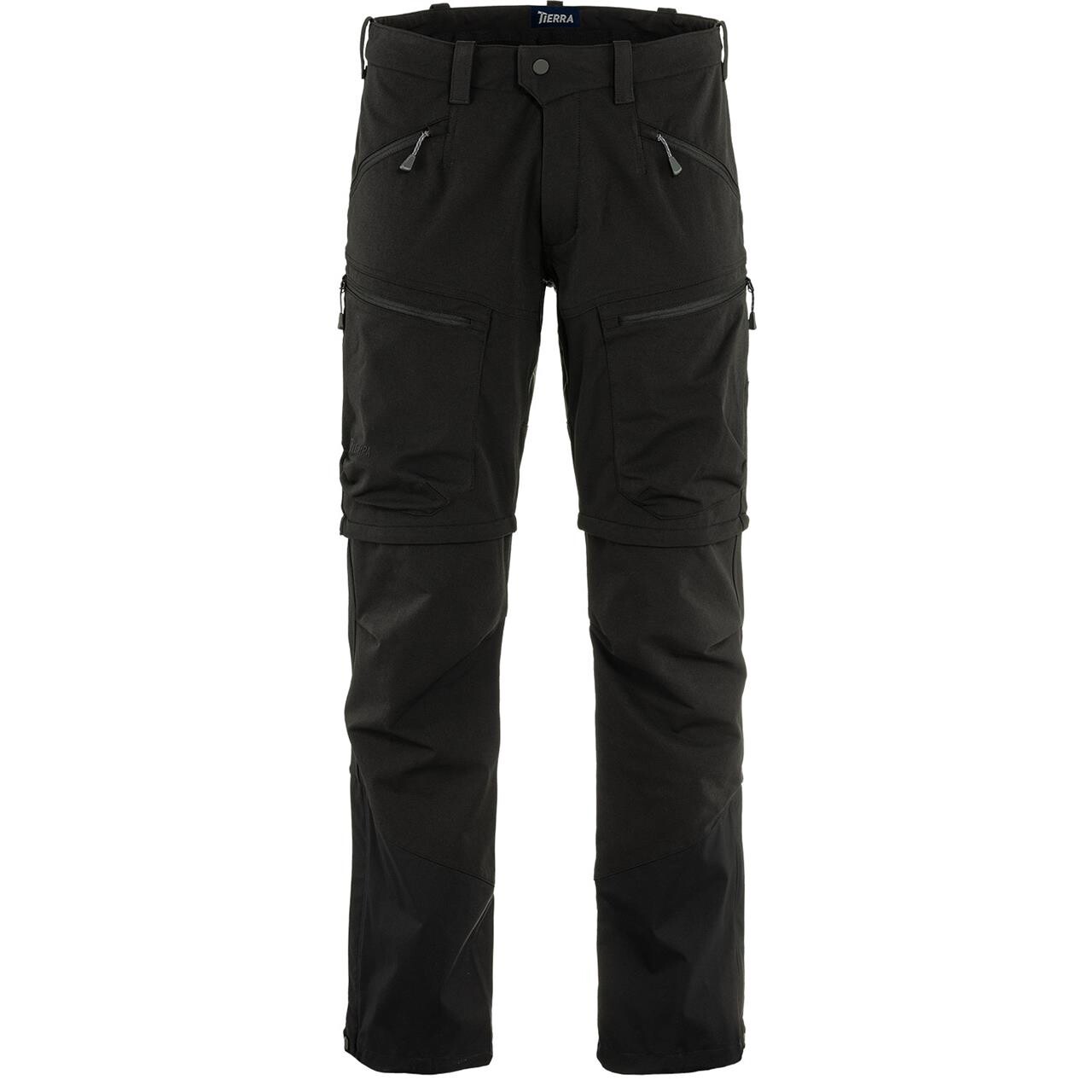 Tierra Mens Lite Track Convertible Pant (Sort (BLACK) 44)