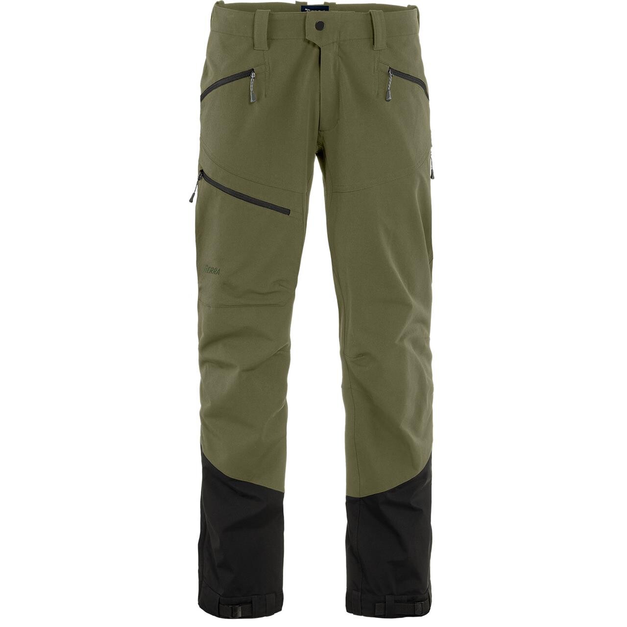 Se Tierra Mens Lite Track Pant (Grøn (OLIVE NIGHT) 56) hos Friluftsland.dk