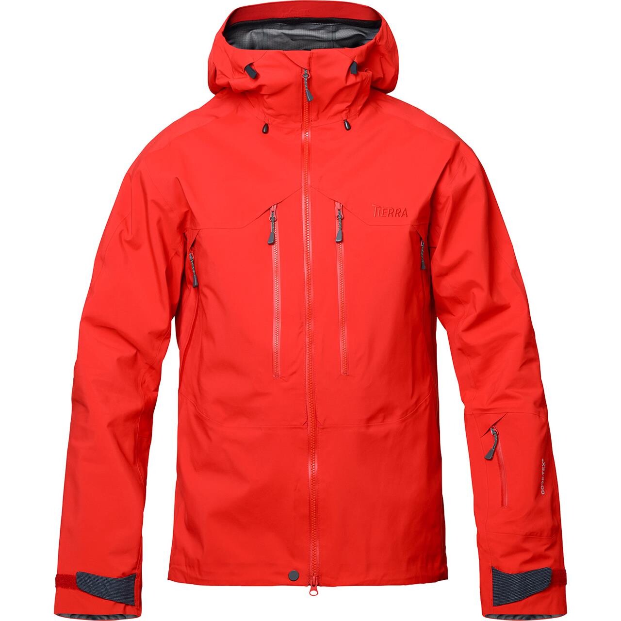 Tierra Mens Roc Blanc Jacket Gen.3 Rød Red Medium