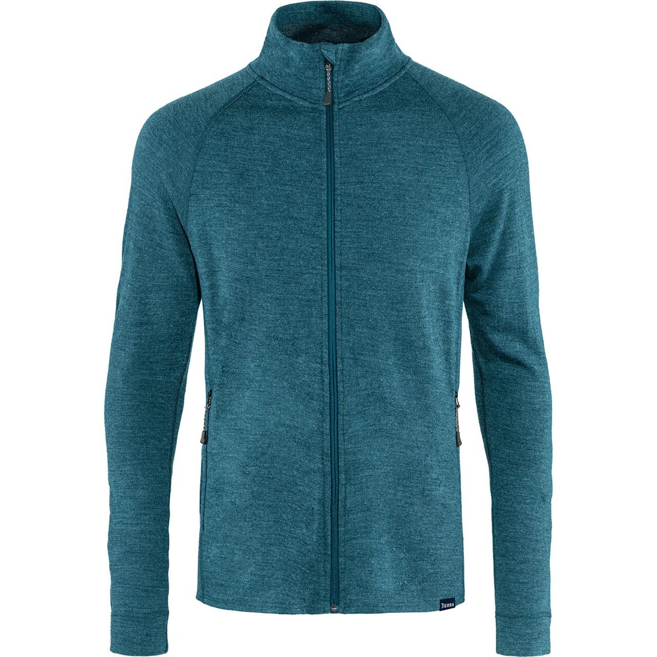 Se Tierra Mens Templet Midlayer Jacket (Blå (MAJOLICA BLUE) Medium) hos Friluftsland.dk