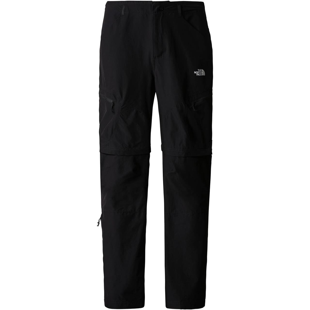 The North Face Mens Exploration Conv Reg Tapered Pant F2022 Sort Tnf Black Npf W30