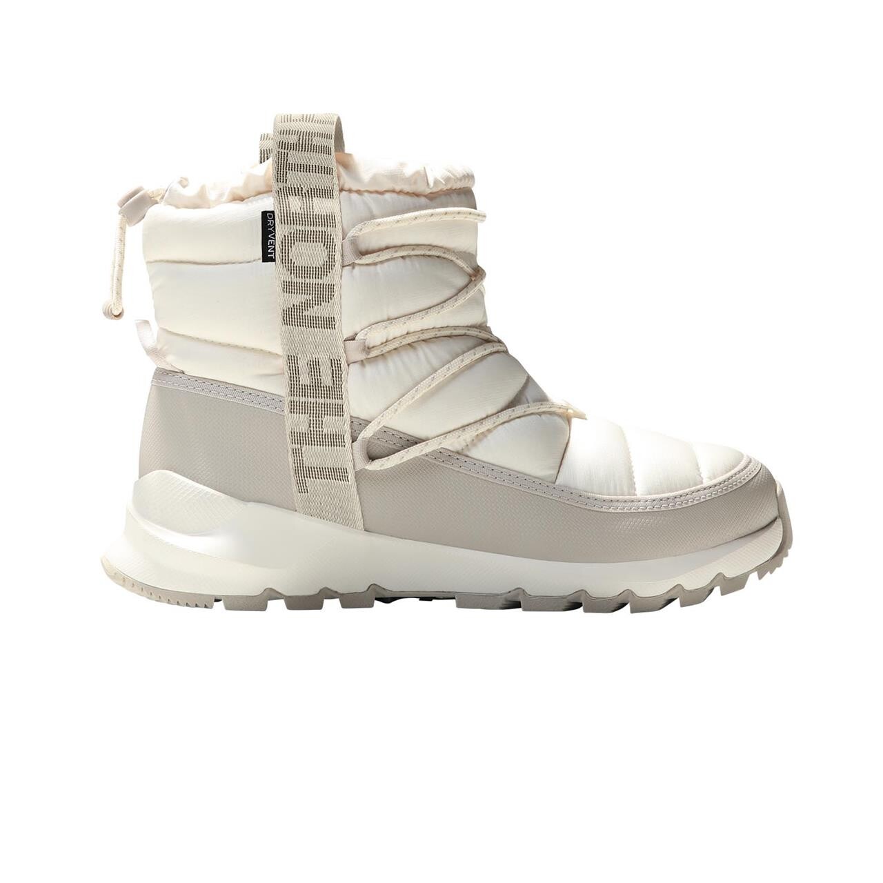Se The North Face Womens Thermoball Lace Up WP (Hvid (GARDENIA WHITE/SILVER GREY) 37) hos Friluftsland.dk