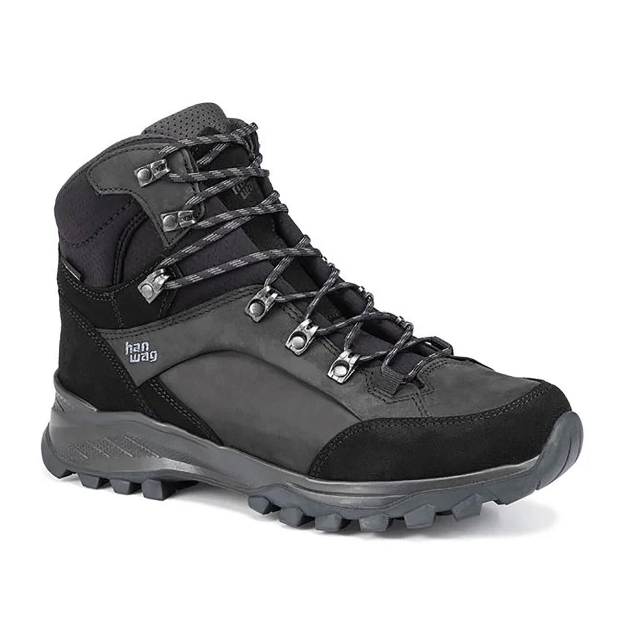 Se Hanwag Mens Banks GTX (Sort (BLACK/ASPHALT) 41,5) hos Friluftsland.dk