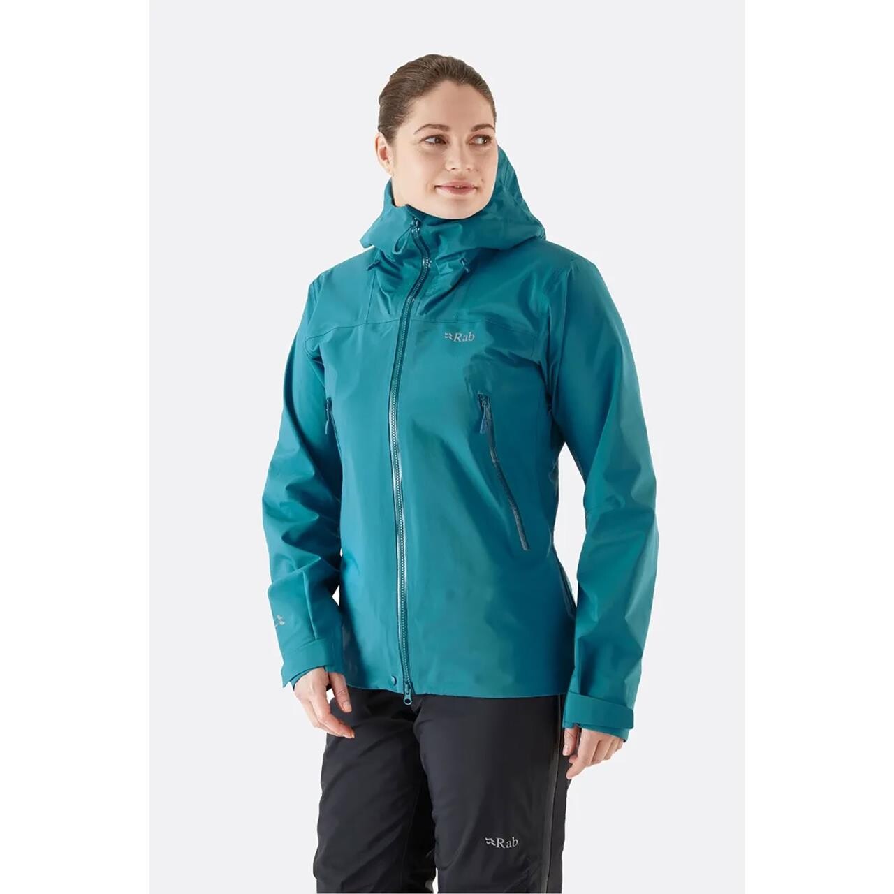 Se RAB Womens Kangri GTX Jacket (Blå (MARINA BLUE) Large) hos Friluftsland.dk