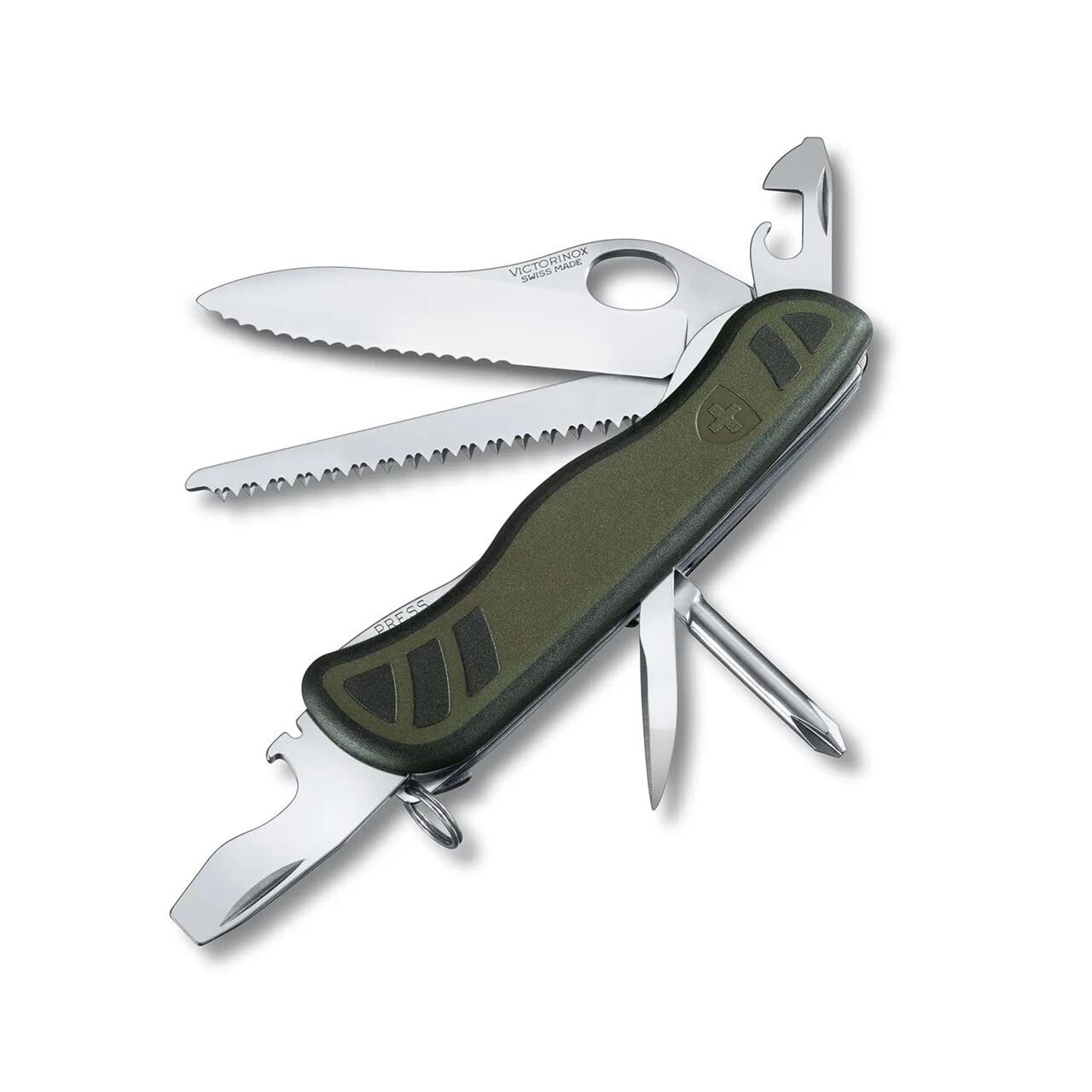 Billede af Victorinox Swiss Soldiers Knife 2008 (Grøn (GREEN/BLACK))