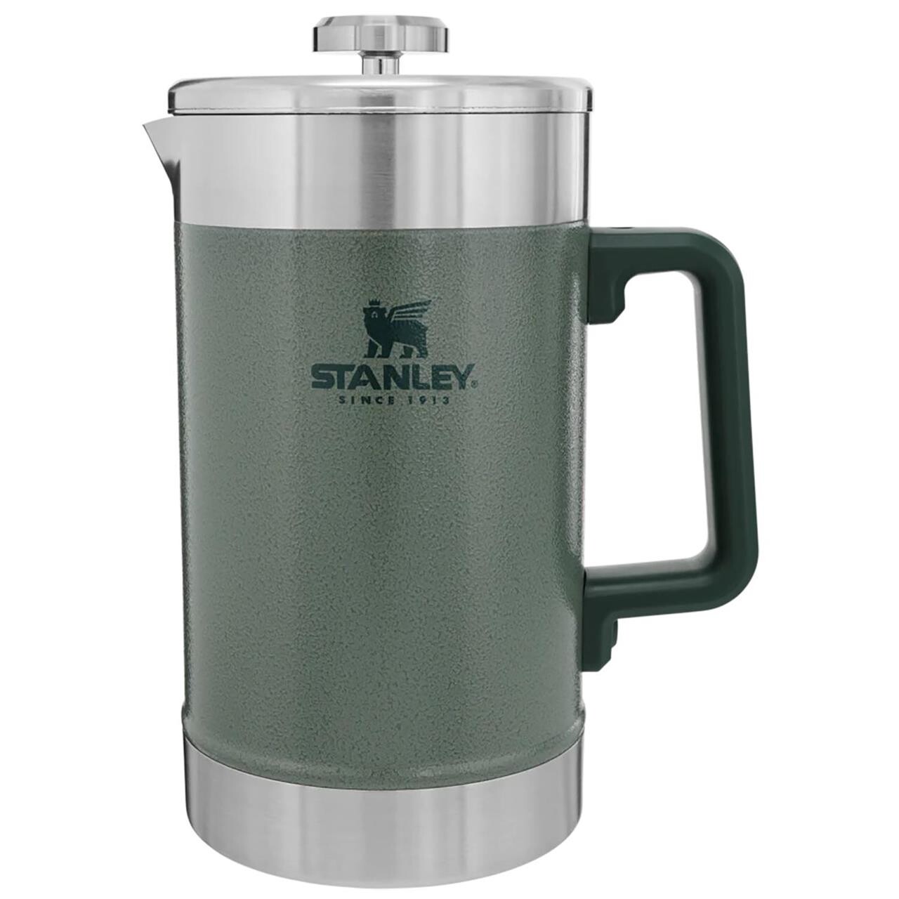 Billede af Stanley Stay-Hot French Press 1,4 L (Grøn (HAMMERTONE GREEN)) hos Friluftsland.dk