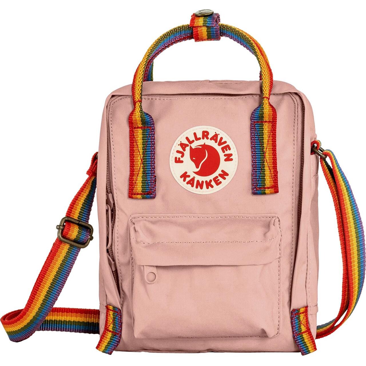 Fjällräven Kånken Rainbow Sling (Lyserød (CHALK ROSE-RAINBOW/302-907) One size)