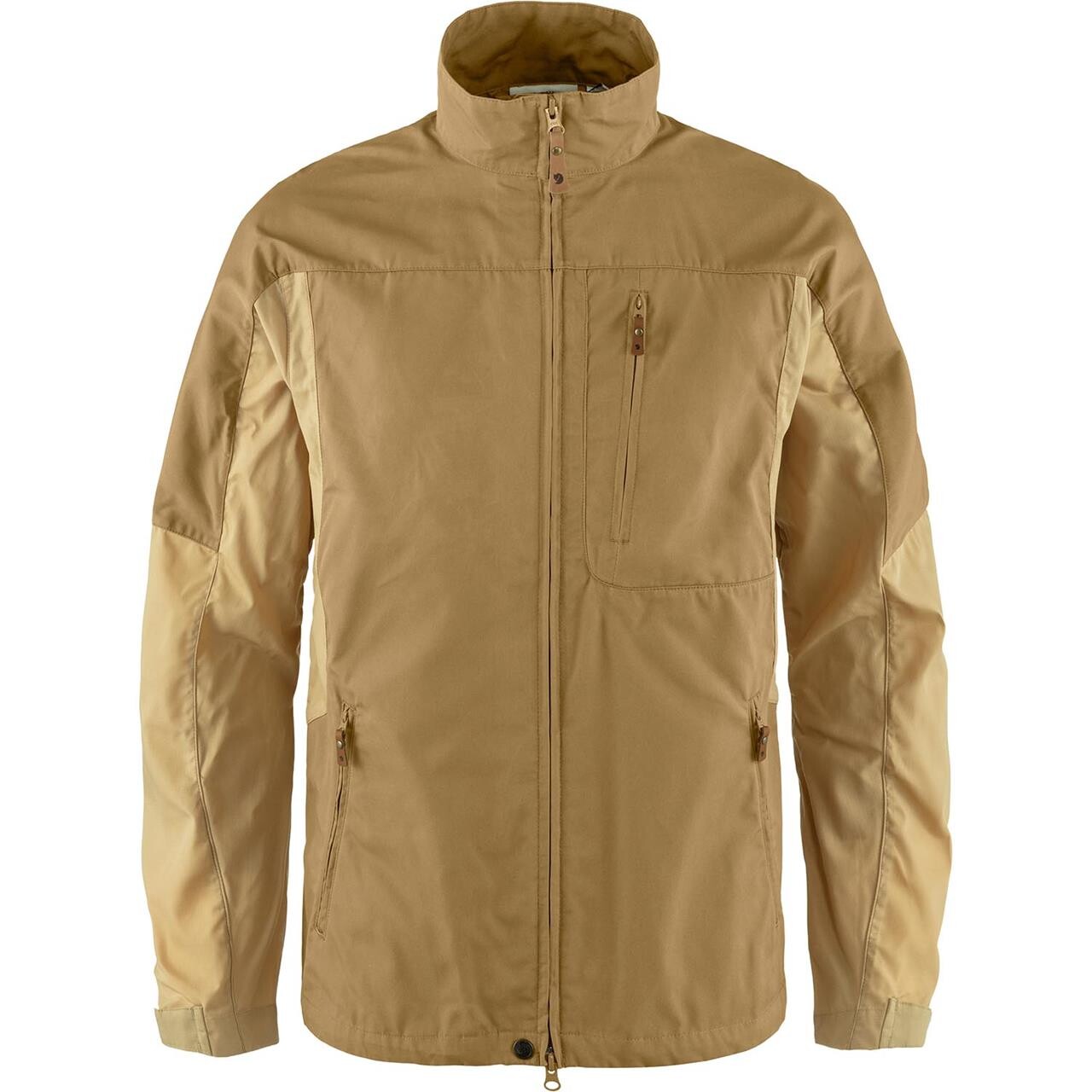 Fjallraven Mens Övik Stencollar Jacket Brun Buckwheat Brw Dune Bge/232 196 Medium
