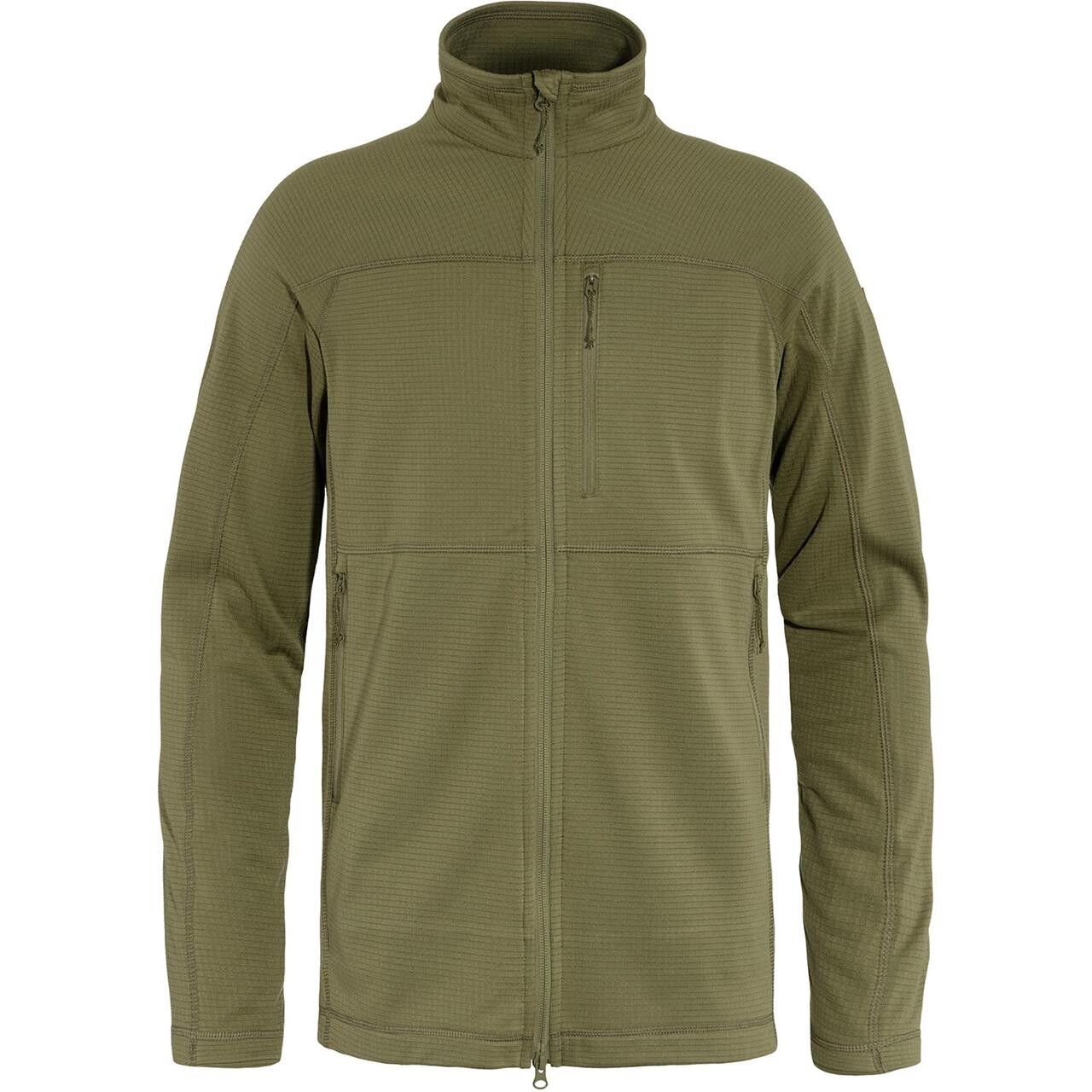 Fjallraven Mens Abisko Lite Fleece Jacket Grøn Green/620 Medium