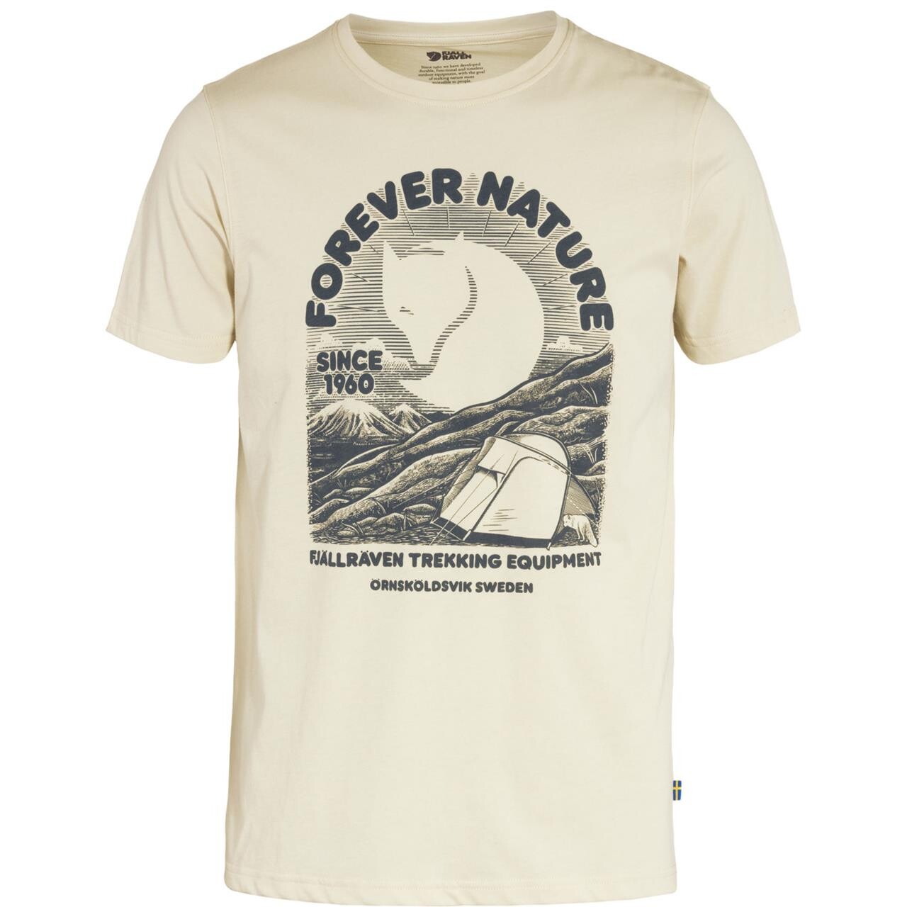 Fjällräven Mens Fjällräven Equipment T-shirt (Hvid (CHALK WHITE/113) Medium)