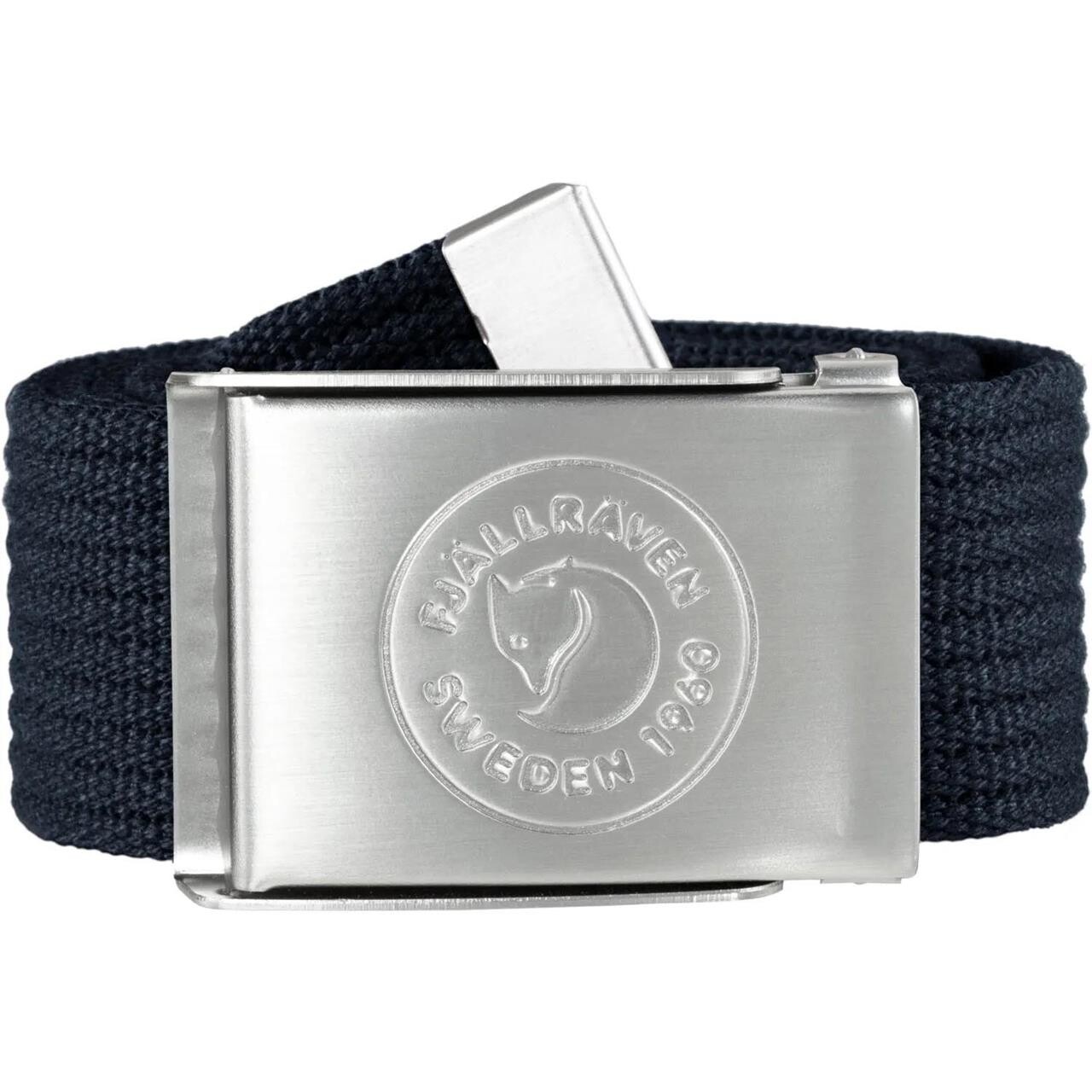 Fjallraven 1960 Logo Belt Blå Dark Navy 555 One Size