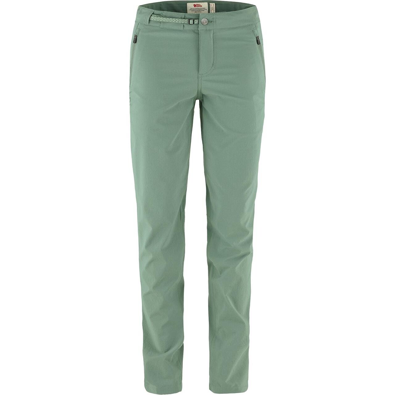 Fjallraven Womens High Coast Trail Trousers Grøn Patina Green 614 Kort