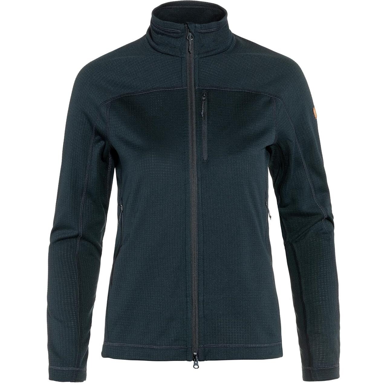 Fjallraven Womens Abisko Lite Fleece Jacket Blå Dark Navy/555