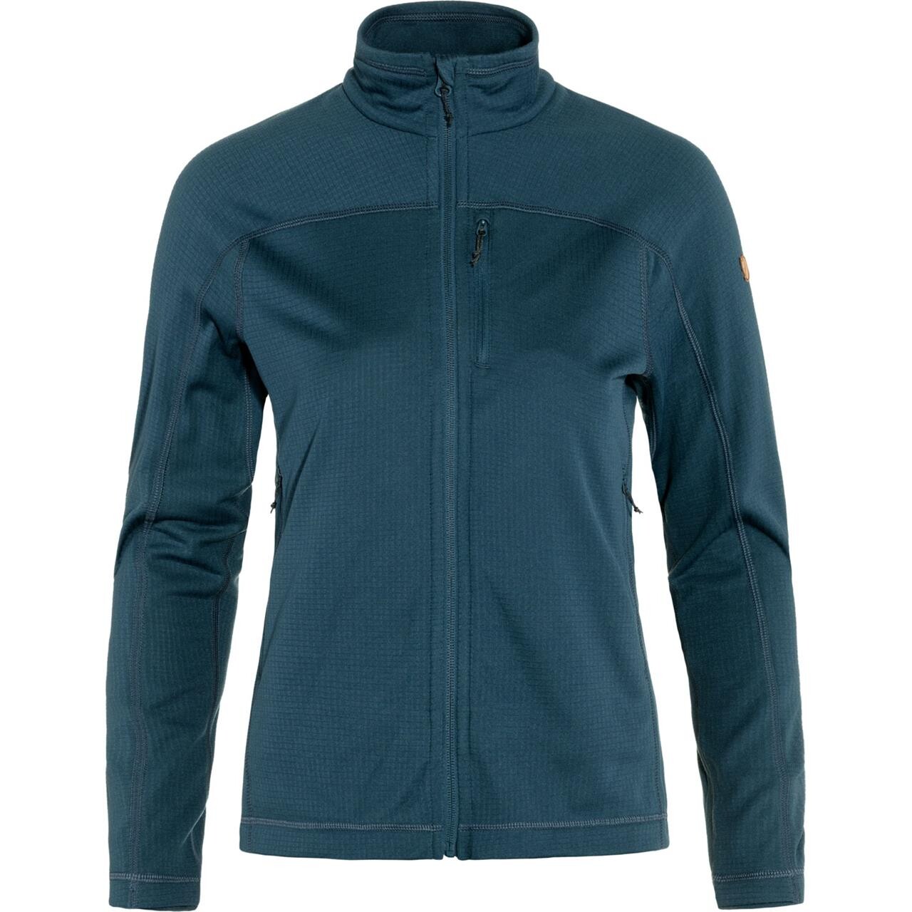 Fjällräven Womens Abisko Lite Fleece Jacket (Blå (INDIGO BLUE/534) Small)