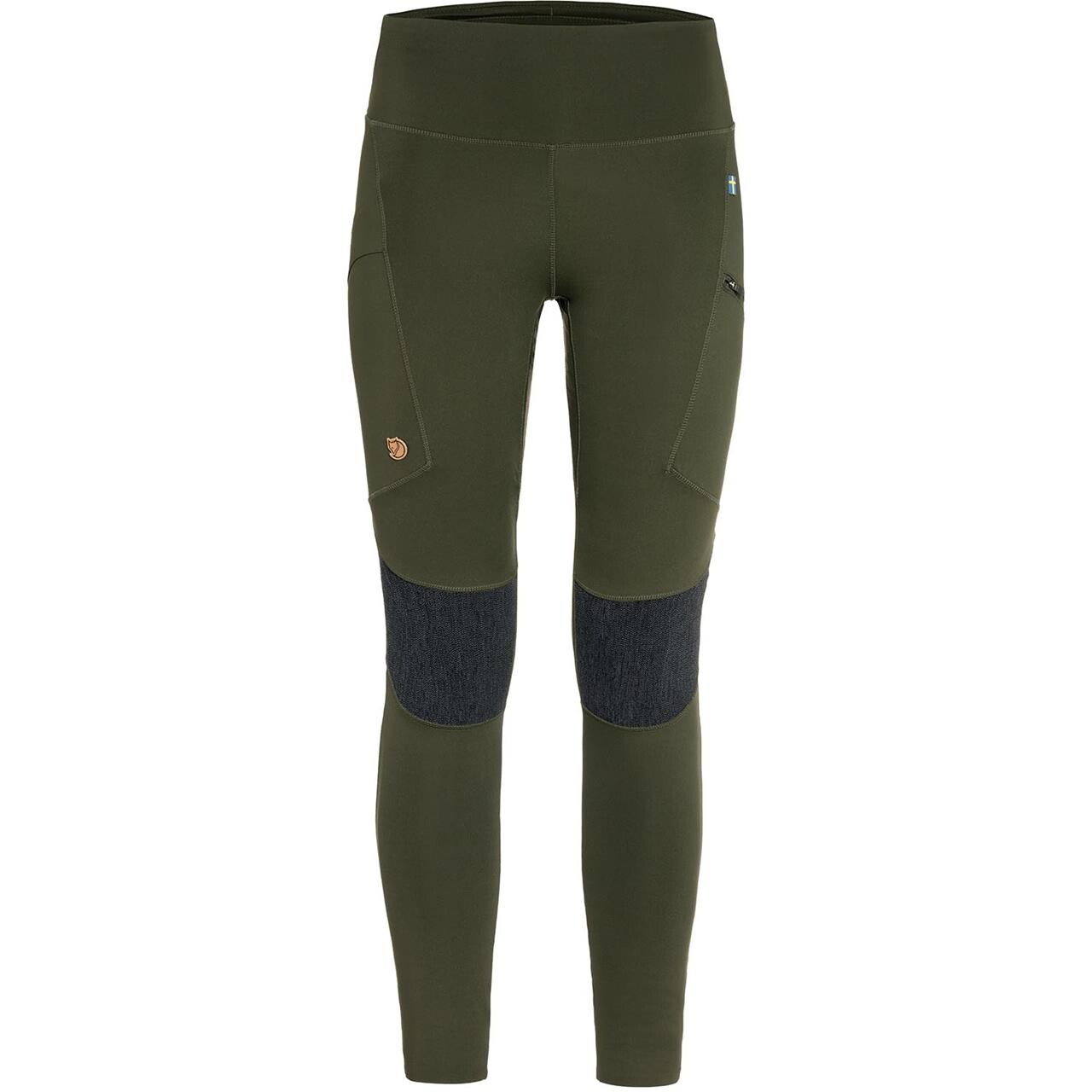 Fjällräven Womens Abisko Trekking Tights Hd (Grøn (DEEP FOREST/662) Medium)