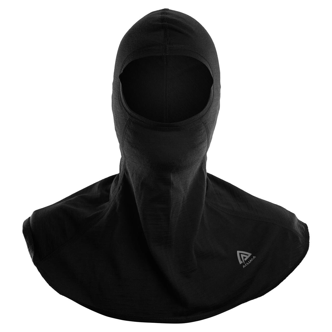 4: Aclima LightWool Balaclava (Sort (JET BLACK) One size)