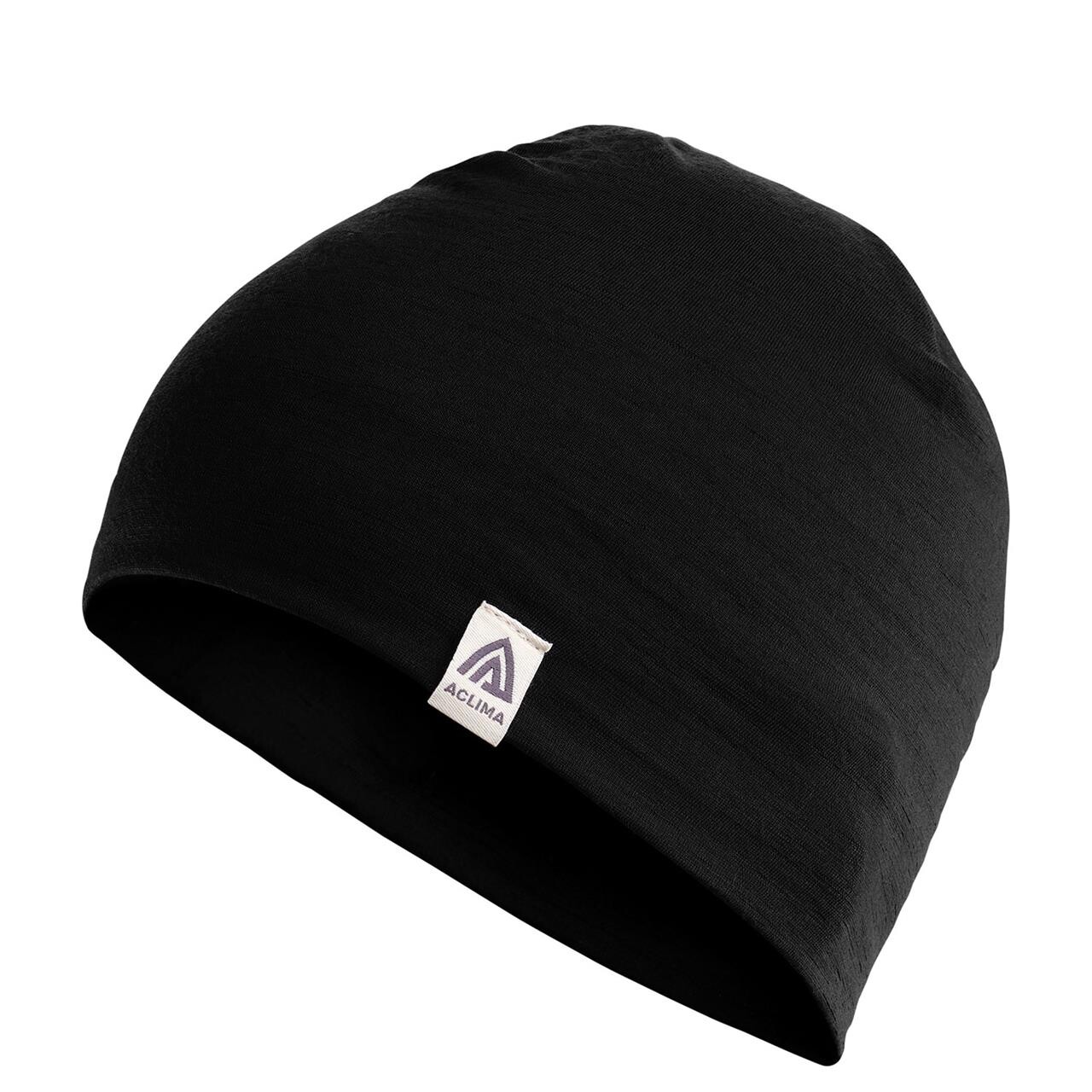 Aclima LightWool Relaxed Beanie (BLACK (JET BLACK) One size (ONE SIZE))