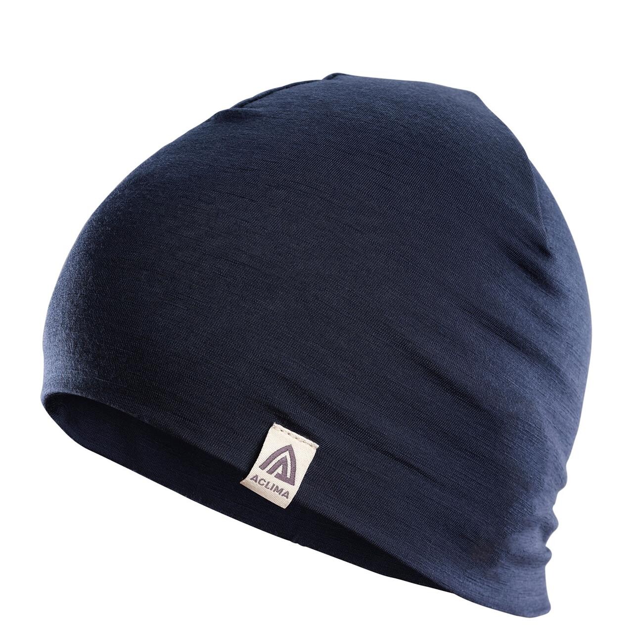 Aclima LightWool Relaxed Beanie (Blå (NAVY BLAZER) One size)