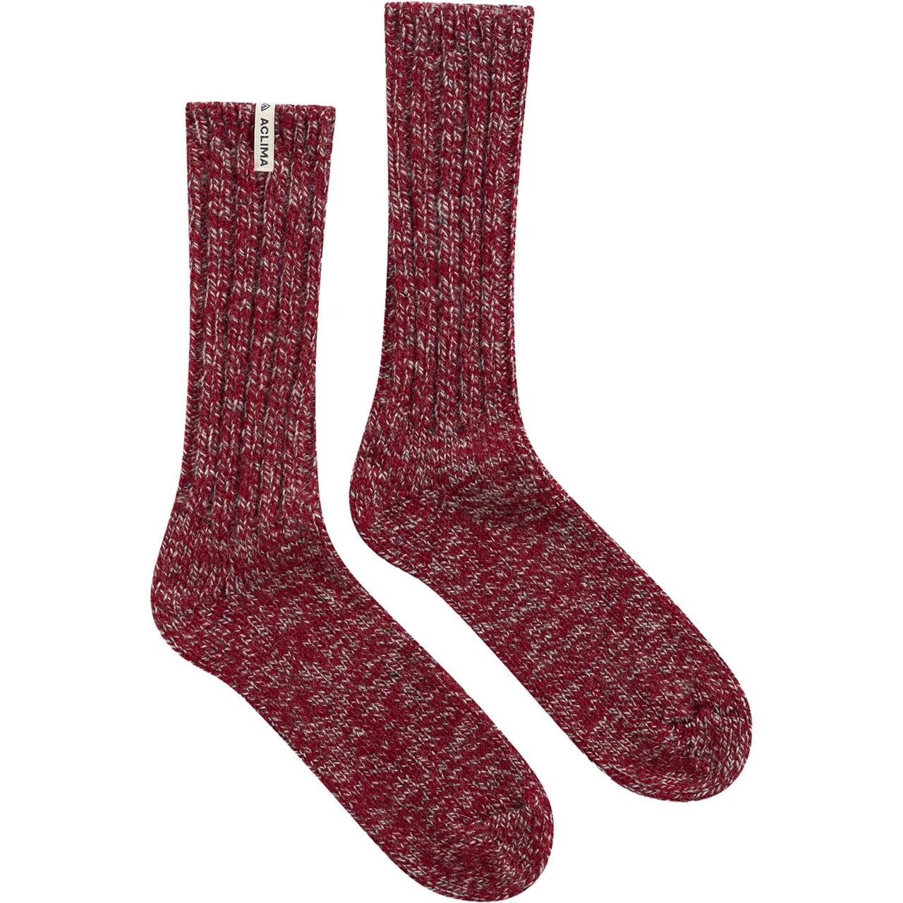 Aclima Norwegian Wool Socks (Grå (GREY/RED) 36-40)