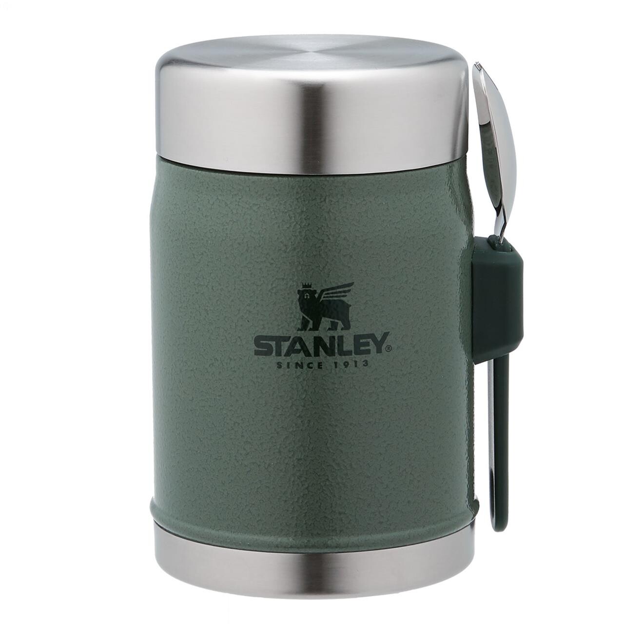 Billede af Stanley Legendary Food Jar + Spork 0,4l (Grøn (HAMMERTONE GREEN)) hos Friluftsland.dk