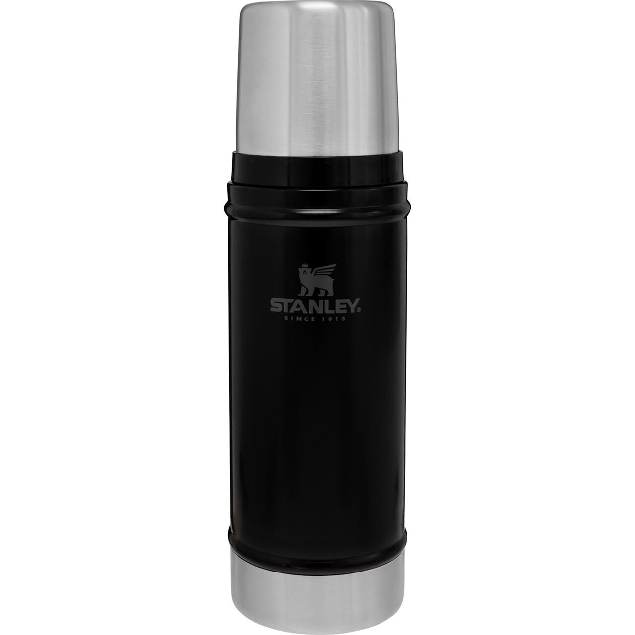 Se Stanley Legendary Classic Bottle 0,47l (Sort (MATTE BLACK)) hos Friluftsland.dk