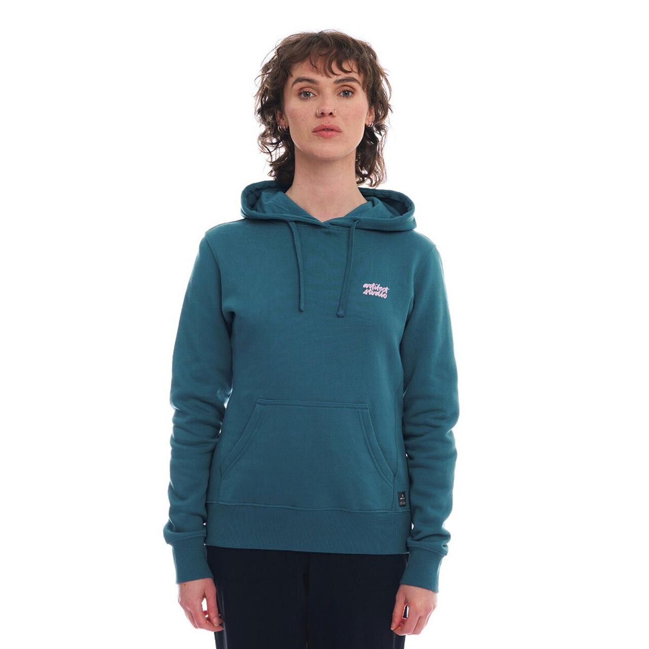 Se Artilect Womens Echo Canyon Hoodie (Blå (BLUE STEEL) Medium) hos Friluftsland.dk