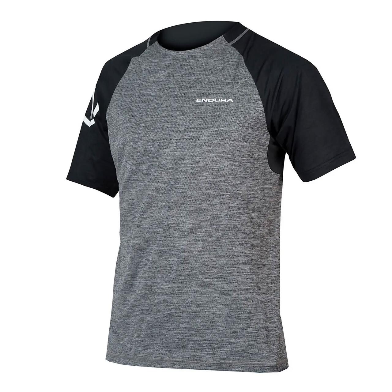 Se Endura Mens Singletrack S/S Jersey (Grå (PEWTERGREY) Large) hos Friluftsland.dk