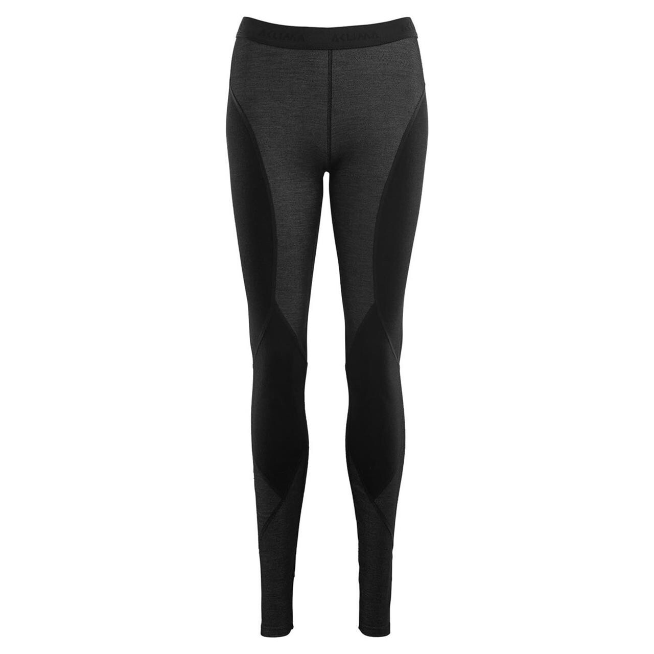 Aclima Womens Flexwool Tights Sort Jet Black X Small