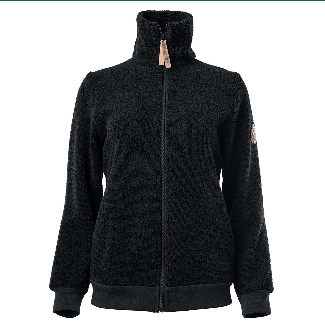 Aclima Womens Reborn Terry Jacket Grå Dark Grey Melange X Large