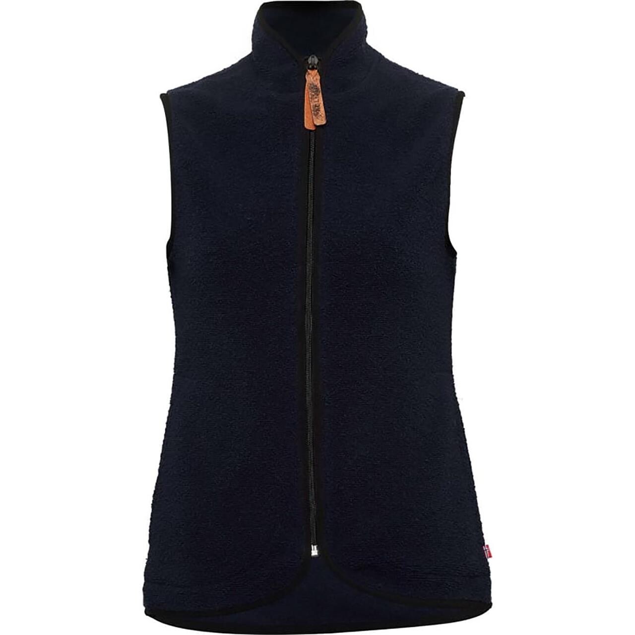 Aclima Womens Reborn Terry Vest (Blå (NAVY MELANGE) Large)